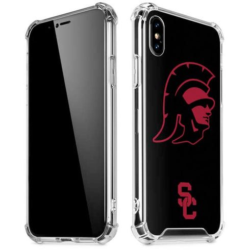 University of Southern California USC Trojan Mascot iPhone X/XS Clear Case