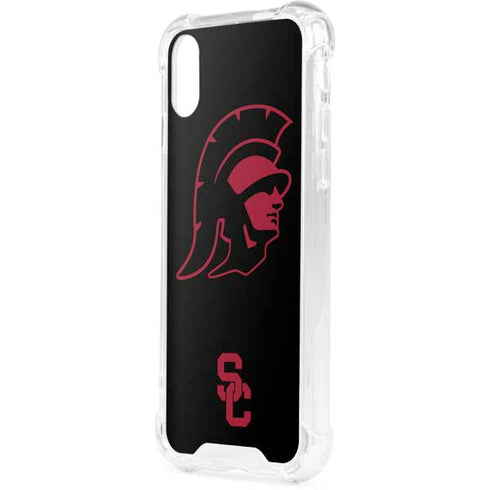 University of Southern California USC Trojan Mascot iPhone XS Clear Case