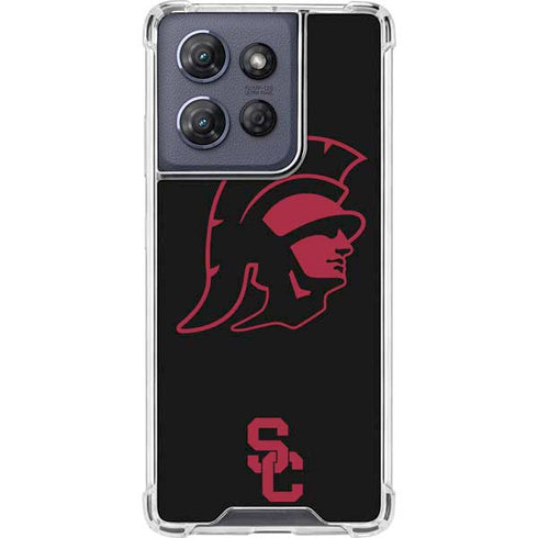 University of Southern California USC Trojan Mascot Moto G Play 5G (2025) Clear Case