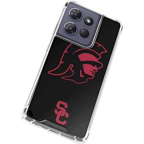 University of Southern California USC Trojan Mascot Moto G Power 5G (2025) Clear Case