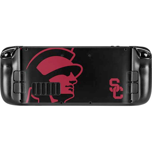 University of Southern California USC Trojan Mascot Steam Deck Handheld Gaming Computer OLED Skin