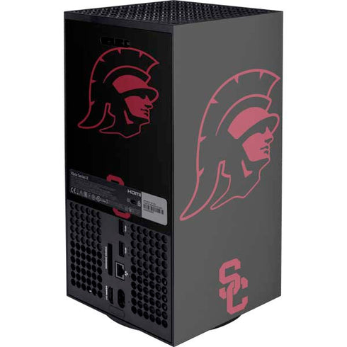 University of Southern California USC Trojan Mascot XBox Series X Digital Edition Console Skin