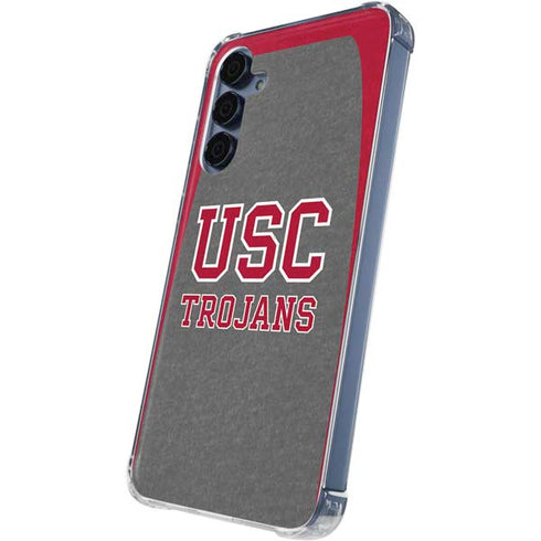 University of Southern California USC Trojans Galaxy A35 5G Clear Case