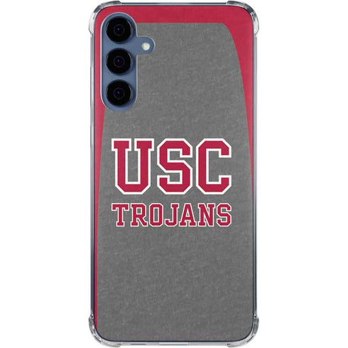 University of Southern California USC Trojans Galaxy A55 5G Clear Case