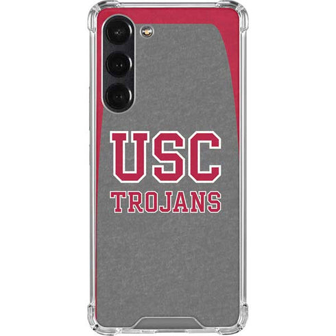 University of Southern California USC Trojans Galaxy S24 FE Clear Case