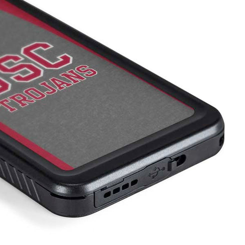 University of Southern California USC Trojans Galaxy S24 Plus Waterproof Case