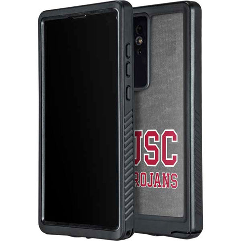 University of Southern California USC Trojans Galaxy S24 Ultra Waterproof Case