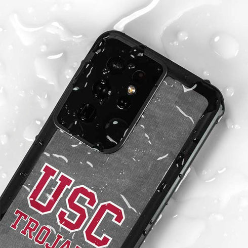 University of Southern California USC Trojans Galaxy S24 Ultra Waterproof Case
