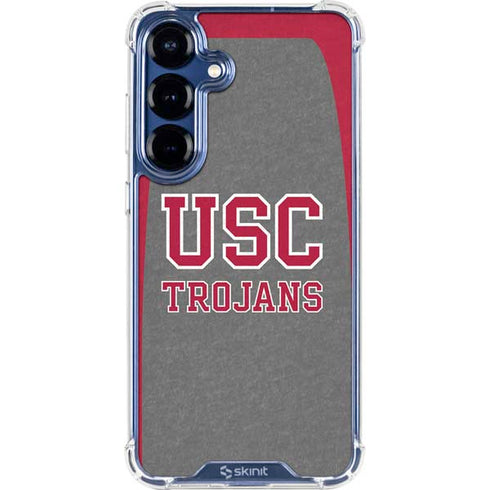 University of Southern California USC Trojans Galaxy S25 Clear Case