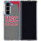 University of Southern California USC Trojans Galaxy Z Fold5 5G Clear Case