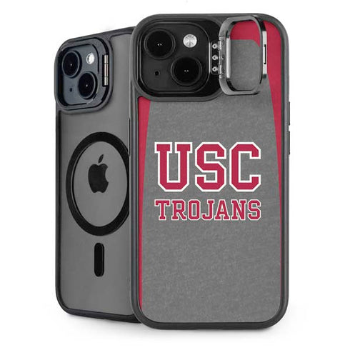 University of Southern California USC Trojans iPhone 14 Plus Kickstand Case