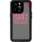 University of Southern California USC Trojans iPhone 15 Pro Waterproof Case