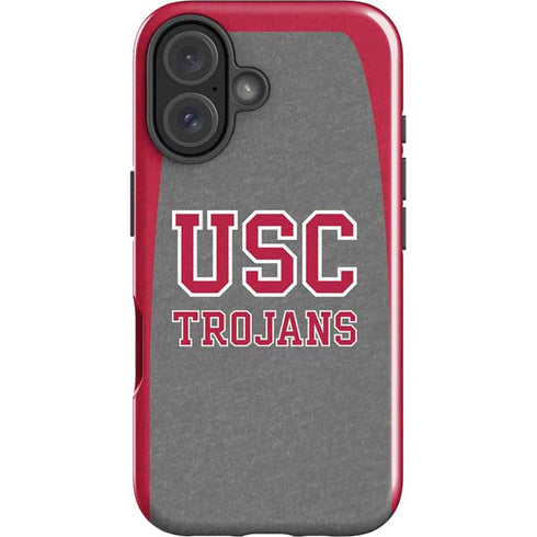 University of Southern California USC Trojans iPhone 16 Plus Impact Case