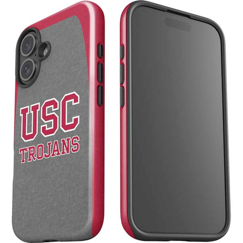 University of Southern California USC Trojans iPhone 16 Plus Impact Case