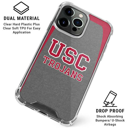 University of Southern California USC Trojans iPhone 16 Pro Max Clear Case