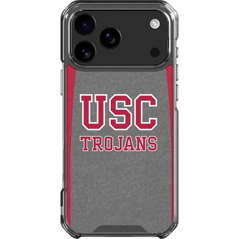University of Southern California USC Trojans iPhone 18 Pro Max Clear Case