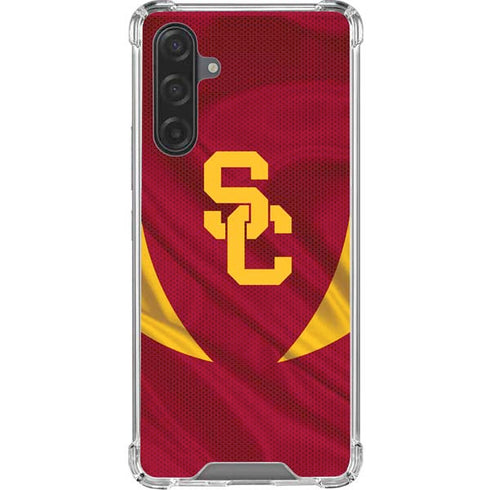 University of Southern California USC Trojans Jersey Galaxy A17 Clear Case