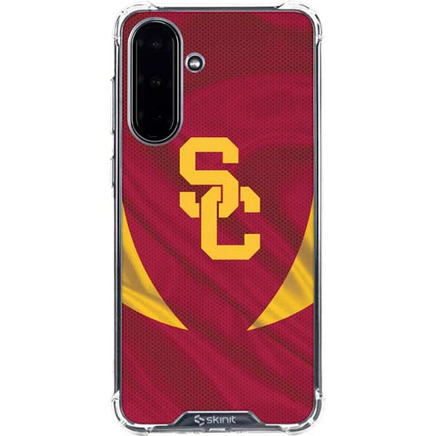 University of Southern California USC Trojans Jersey Galaxy A36 5G Clear Case