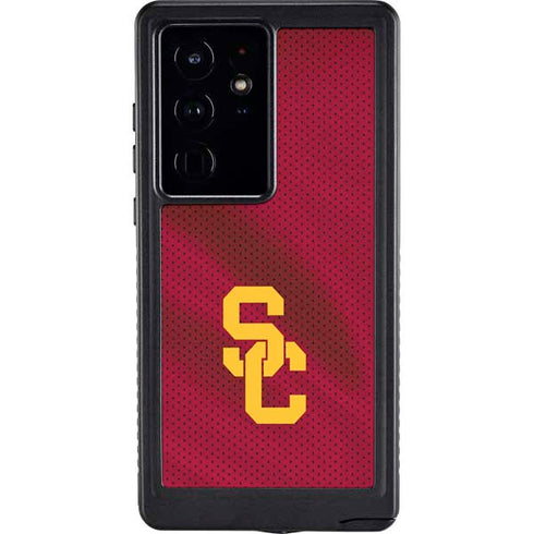 University of Southern California USC Trojans Jersey Galaxy S24 Ultra Waterproof Case
