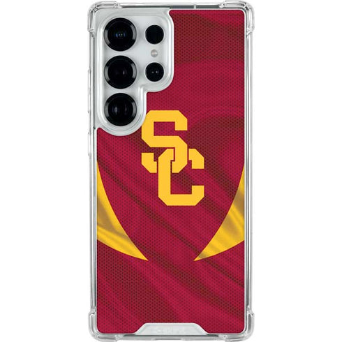 University of Southern California USC Trojans Jersey Galaxy S26 Ultra Clear Case