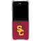University of Southern California USC Trojans Jersey Galaxy Z Flip6 Clear Case