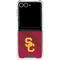University of Southern California USC Trojans Jersey Galaxy Z Flip7 Clear Case