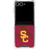 University of Southern California USC Trojans Jersey Galaxy Z Flip7 Clear Case