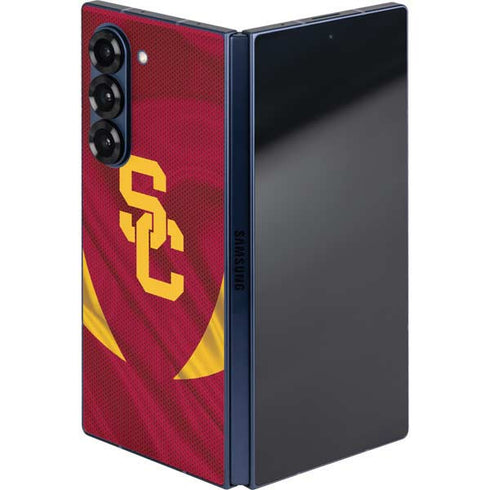 University of Southern California USC Trojans Jersey Galaxy Z Fold6 Skin