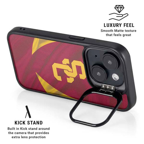 University of Southern California USC Trojans Jersey iPhone 14 Plus Kickstand Case