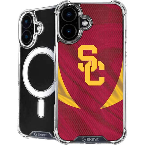 University of Southern California USC Trojans Jersey iPhone 16 Plus MagSafe Case