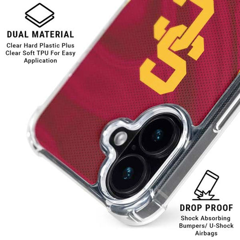 University of Southern California USC Trojans Jersey iPhone 16 Plus MagSafe Case