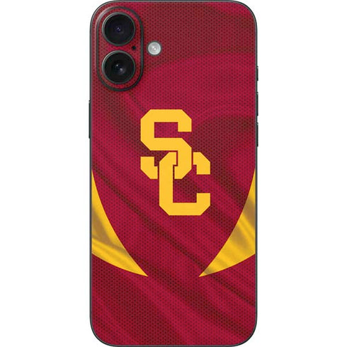 University of Southern California USC Trojans Jersey iPhone 16 Plus Skin