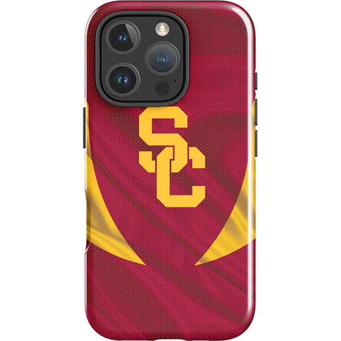 University of Southern California USC Trojans Jersey iPhone 16 Pro Max Impact Case