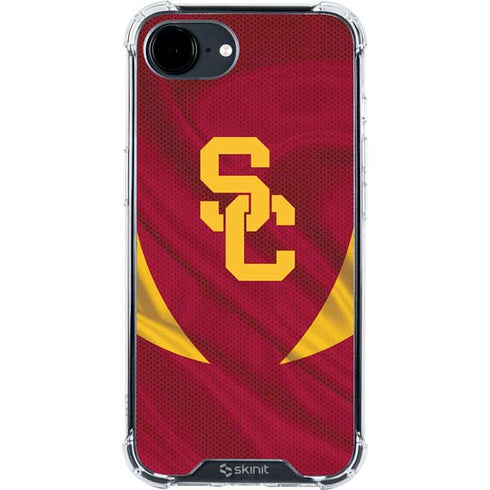 University of Southern California USC Trojans Jersey iPhone 16e Clear Case