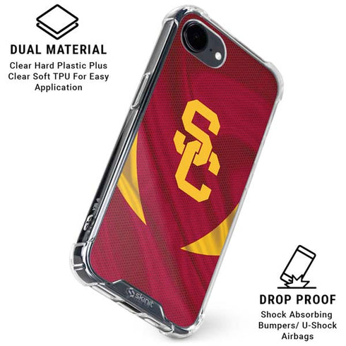 University of Southern California USC Trojans Jersey iPhone 16e Clear Case