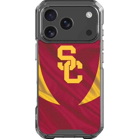 University of Southern California USC Trojans Jersey iPhone 17 Pro Clear Case