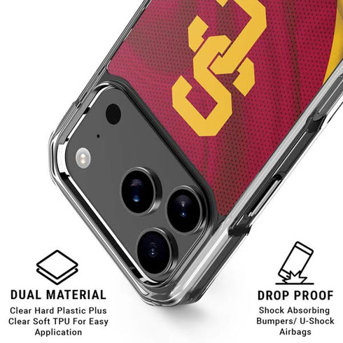University of Southern California USC Trojans Jersey iPhone 17 Pro Clear Case