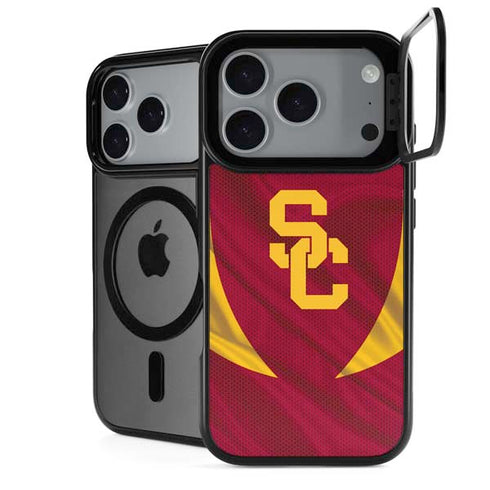 University of Southern California USC Trojans Jersey iPhone 17 Pro Max Kickstand Case