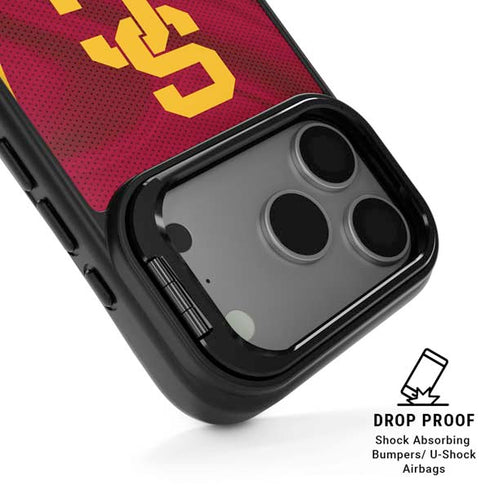 University of Southern California USC Trojans Jersey iPhone 17 Pro Max Kickstand Case