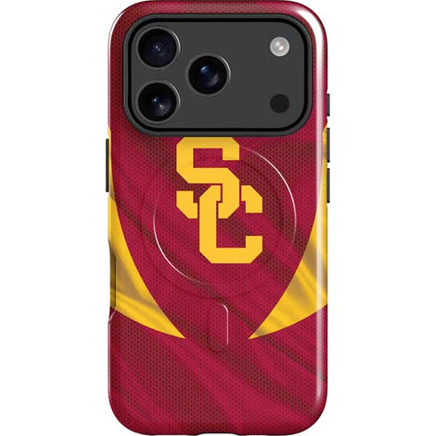 University of Southern California USC Trojans Jersey iPhone 17 Pro Max Magsafe Impact Case