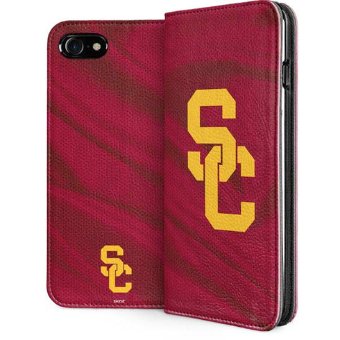 University of Southern California USC Trojans Jersey iPhone SE (2nd & 3rd Gen) Folio Case