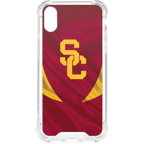 University of Southern California USC Trojans Jersey iPhone XS Clear Case