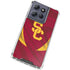 University of Southern California USC Trojans Jersey Moto G 5G (2025) Clear Case