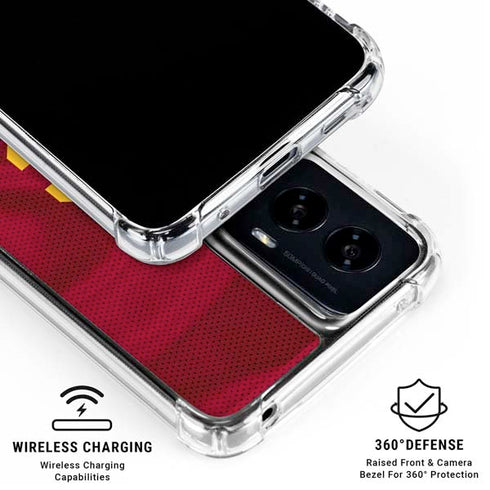 University of Southern California USC Trojans Jersey Moto G Power 5G (2024) Clear Case