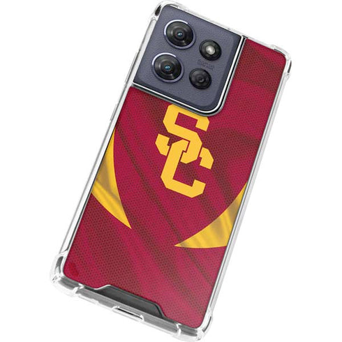 University of Southern California USC Trojans Jersey Moto G Stylus 5G (2025) Clear Case