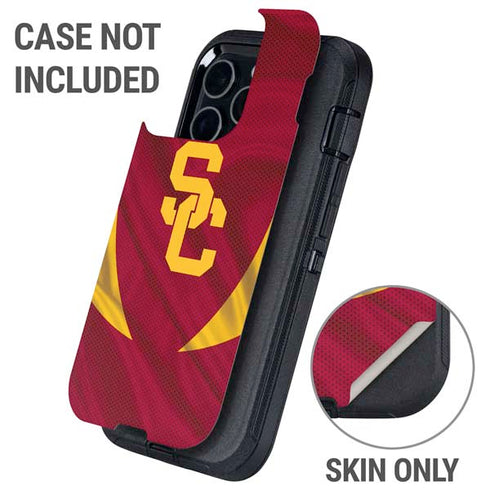 University of Southern California USC Trojans Jersey Otterbox Defender iPhone Skin