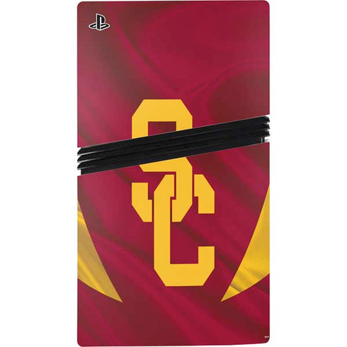University of Southern California USC Trojans Jersey PS5 Pro Disk Bundle Skin
