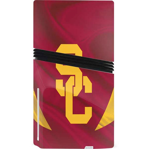 University of Southern California USC Trojans Jersey PS5 Pro Disk Bundle Skin