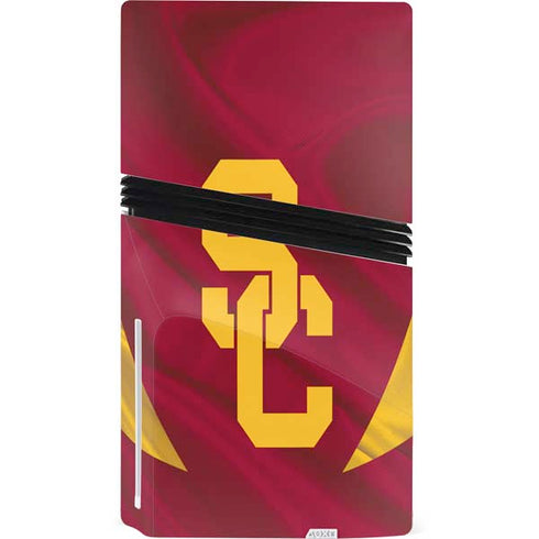 University of Southern California USC Trojans Jersey PS5 Pro Disk Console Skin