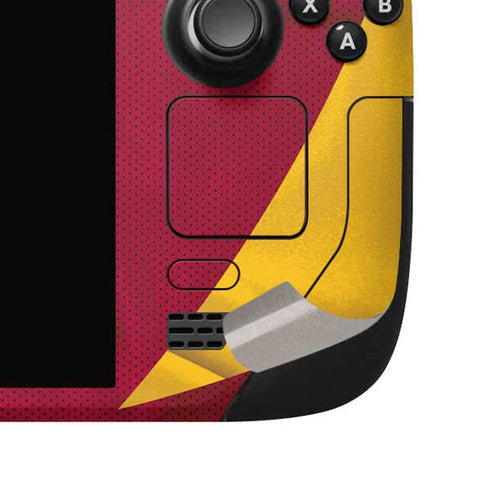 University of Southern California USC Trojans Jersey Steam Deck Handheld Gaming Computer OLED Skin